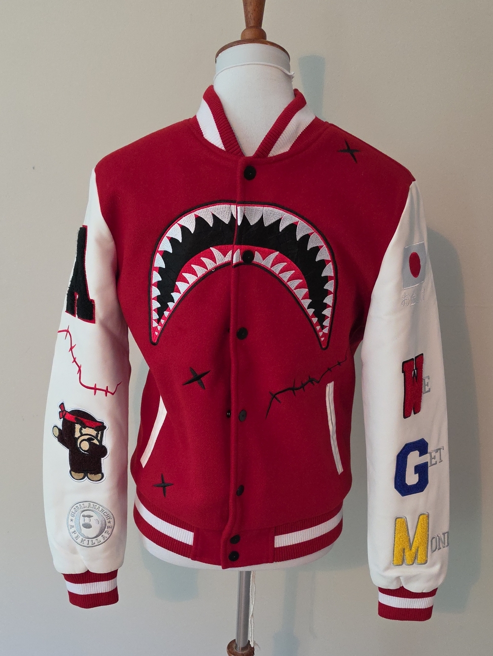 Robert Phillipe We Killed Ape Varsity Jacket Est 1988